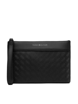 Saszetka Tommy Hilfiger Th Modern Monogram Pouch AM0AM14826 Czarny
