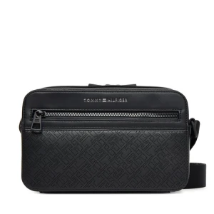 Saszetka Tommy Hilfiger Th Monogram Ew Reporter AM0AM13837 Czarny