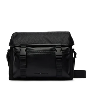 Zdjęcie produktu Saszetka Tommy Hilfiger Th Nylon Jacquard Satchel AM0AM14404 Czarny