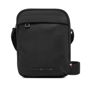 Saszetka Tommy Hilfiger Th Repreve Mini Reporter AM0AM13185 Czarny