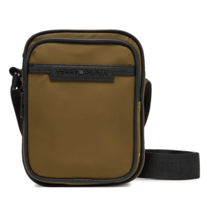 Saszetka Tommy Hilfiger Th Repreve Mini Reporter AM0AM13465 Brązowy