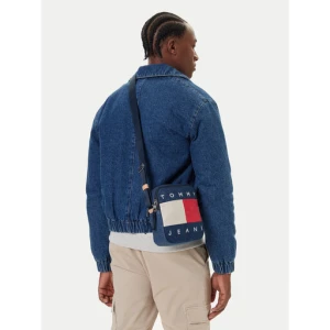 Saszetka Tommy Jeans Tjm Archive Denim Reporter AM0AM13814 Niebieski