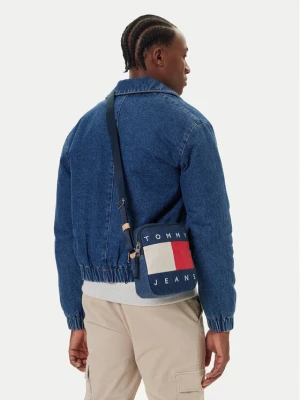 Saszetka Tommy Jeans Tjm Archive Denim Reporter AM0AM13814 Niebieski