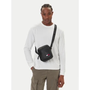 Saszetka Tommy Jeans Tjm Ess Daily Pu Reporter AM0AM13712 Czarny