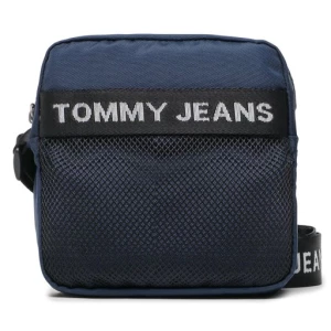 Saszetka Tommy Jeans Tjm Essential Square Reporter AM0AM10901 Granatowy