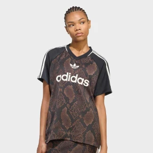 Satin Jersey adidas Originals brązowy