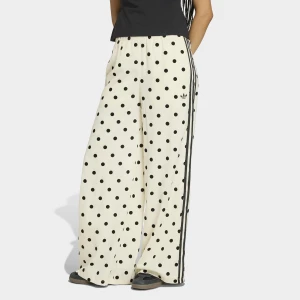 Satin Polka Dots Wide Leg Pants adidas Originals beż
