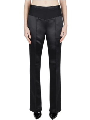 Satin Tuxedo Spodnie Helmut Lang