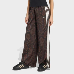 Satin Wide-Leg Pants adidas Originals brązowy
