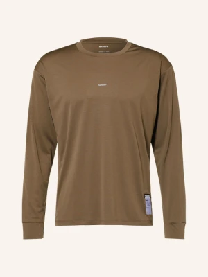 Satisfy Koszulka Do Biegania Auralite braun KHAKI