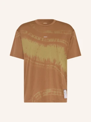 Satisfy Koszulka Do Biegania Auralite™ Pleated braun