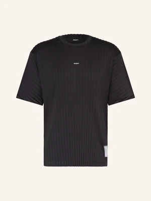 Satisfy Koszulka Do Biegania Auralite™ Pleated schwarz CZARNY