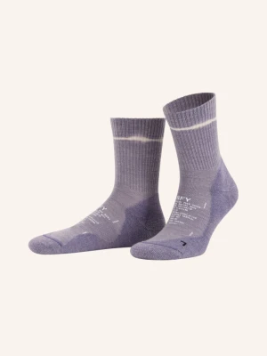 Satisfy Skarpety Do Biegania Merino Nylon Tube Socks lila JASNOFIOLETOWY