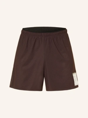 Satisfy Spodenki Do Biegania 2 W 1 Space-O™ braun