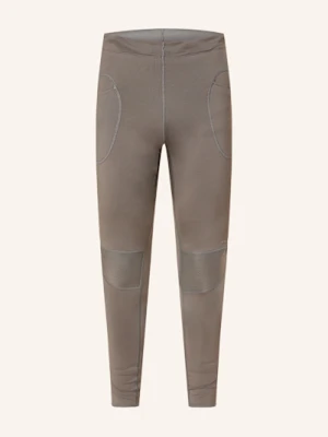 Satisfy Spodnie Do Biegania Coffeethermal® Cargo gruen