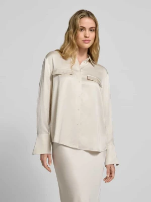 Satynowa bluzka z zapięciem na guziki Style Icon Collection