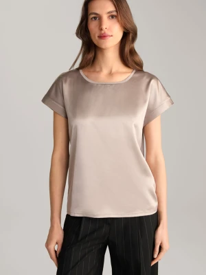 Satynowa koszula Taila w kolorze beżowym Joop