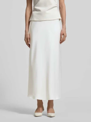 Satynowa spódnica z elastycznym pasem V by Vera Mont