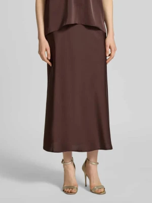 Satynowa spódnica z elastycznym pasem V by Vera Mont