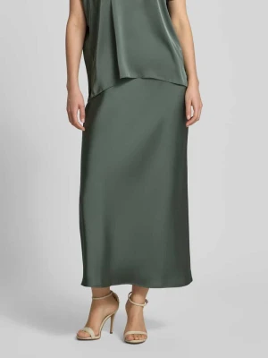 Satynowa spódnica z elastycznym pasem V by Vera Mont