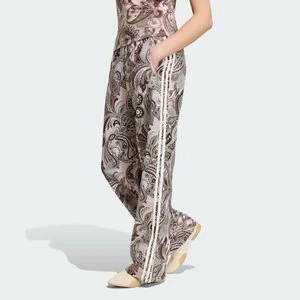 SATYNOWE SPODNIE DRESOWE ADIDAS LIBERTY LONDON FIREBIRD