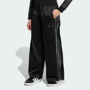 SATYNOWE SPODNIE Z SZEROKIMI NOGAWKAMI Adidas