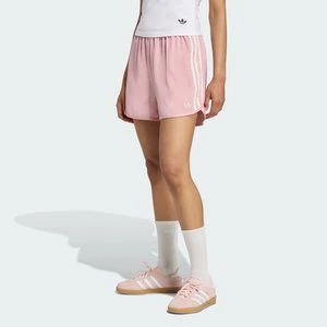 Satynowe szorty z marszczonymi 3 paskami adidas Originals