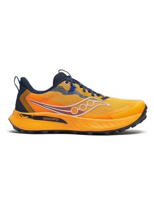 Saucony Buty "Peregrine 15" w kolorze pomarańczowo-granatowym do biegania rozmiar: 44