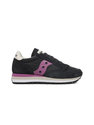 Saucony Skórzane sneakersy Garvalin w kolorze fioletowo-czarnym rozmiar: 40