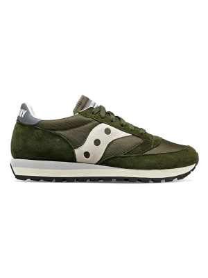 Saucony Skórzane sneakersy "Jazz 81" w kolorze khaki rozmiar: 46