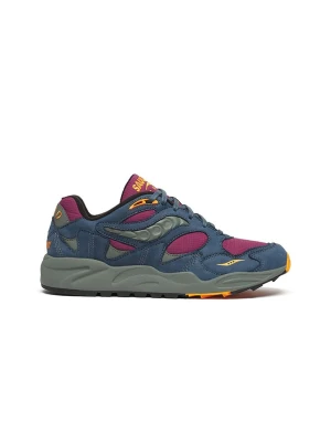 Saucony Skórzane sneakersy w kolorze granatowo-oliwkowo-fioletowym rozmiar: 41