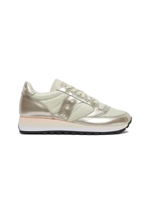 Saucony Skórzane sneakersy w kolorze złoto-beżowym rozmiar: 37,5