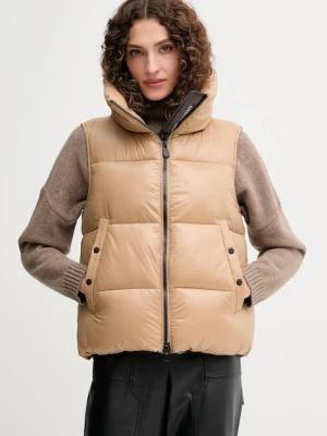 Save The Duck bezrękawnik AMA kolor beżowy zimowy D82333W.LOVE21