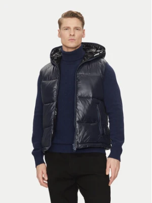 Save The Duck Bezrękawnik D80296M LUCK19 Granatowy Regular Fit