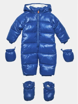 Save The Duck Kombinezon zimowy Shell I30002X LUCK17 Niebieski Regular Fit