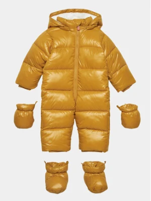 Save The Duck Kombinezon zimowy Shell I30002X LUCK17 Żółty Regular Fit