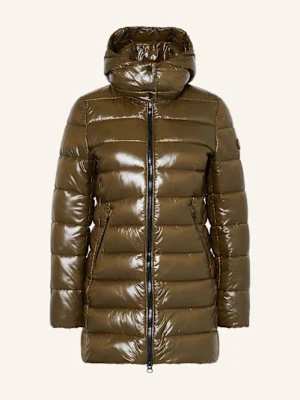 Save The Duck Kurtka Pikowana Z Odpinanym Kapturem gruen