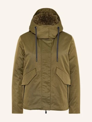 Save The Duck Parka Kara Z Pluszowym Materiałem gruen