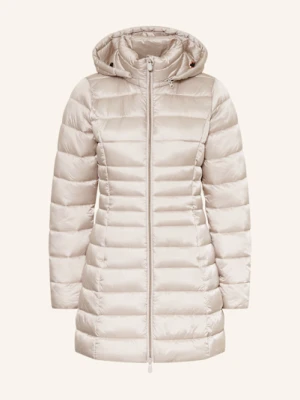 Save The Duck Płaszcz Pikowany Reese Z Odpinanym Kapturem beige