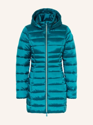 Save The Duck Płaszcz Pikowany Reese Z Odpinanym Kapturem gruen