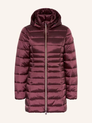 Save The Duck Płaszcz Pikowany Reese Z Odpinanym Kapturem rot