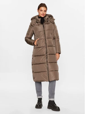 Save The Duck Płaszcz zimowy D40270W MEGA17 Brązowy Regular Fit