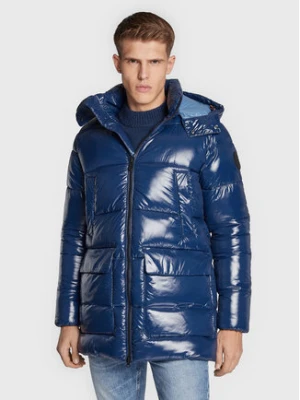 Save The Duck Płaszcz zimowy D40292M LUCK15 Granatowy Regular Fit