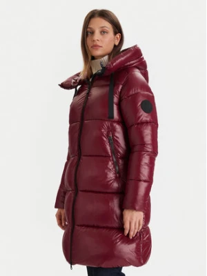 Save The Duck Płaszcz zimowy D45510W LOVE21 Bordowy Regular Fit