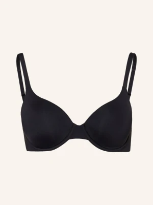 Schiesser Biustonosz Z Fiszbinami Micro schwarz CZARNY