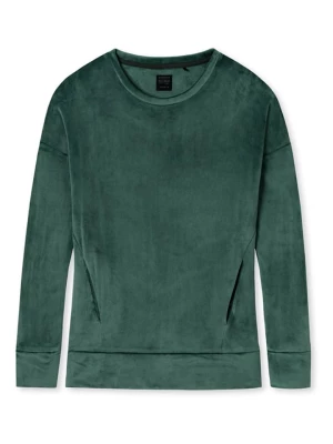 Schiesser Bluza w kolorze zielonym rozmiar: 36