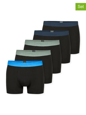 Schiesser Bokserki (5 par) w kolorze czarnym rozmiar: XL