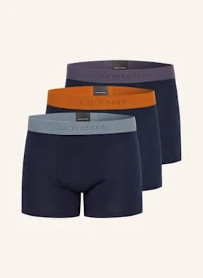 Schiesser Bokserki 95/5, 3 Szt. blau
