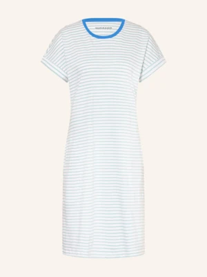 Schiesser Koszula Nocna Casuals Essentials blau
