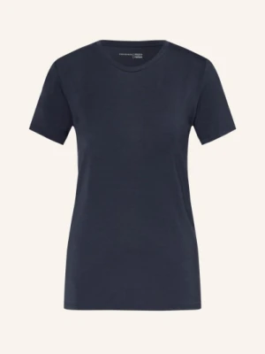 Schiesser Koszulka Od Piżamy Mix+Relax blau